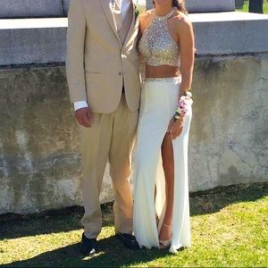 Gigi Ivory 2 Piece Dress